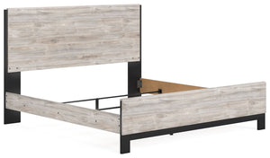 Vessalli - Gray - King Panel Bed