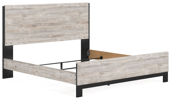Vessalli - Gray - King Panel Bed