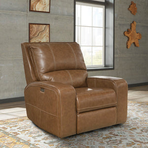Swift - Power Recliner (Set of 2) - Bourbon