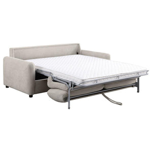 Rylie - Upholstered Sofa Sleeper With Queen Mattress - Beige