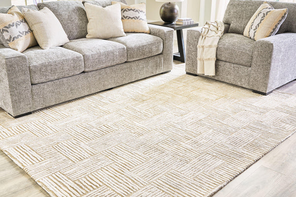 Adanmund - Beige / Caramel - Large Rug