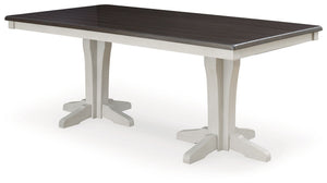 Darborn - Gray / Brown - 7 Pc. - Dining Table