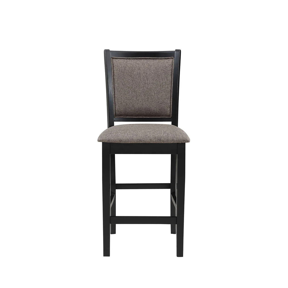 The Potomac Wood Counter Dining Chairs, offered as a set of two, combine expert craftsmanship with sophisticated design, making them a stylish addition to any dining space. Crafted from solid Rubberwood, these chairs are built for durability and timeless 