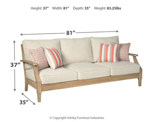 Clare View - Beige - 4 Pc. - Lounge Set