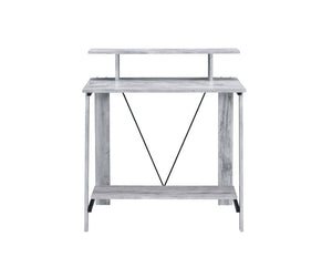 Nypho - Writing Desk - Antique White & Black