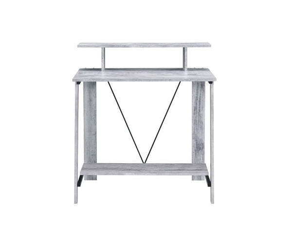 Nypho - Writing Desk - Antique White & Black