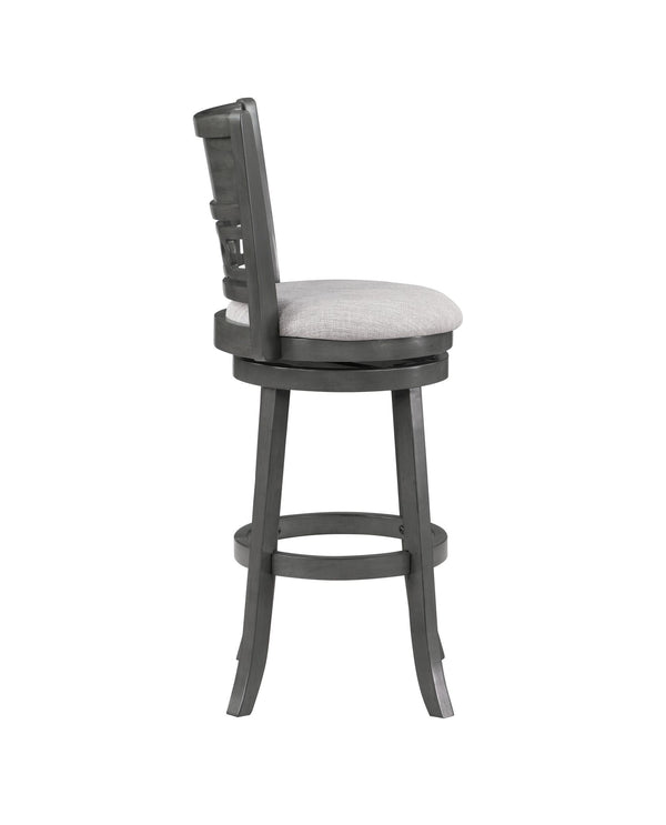  this barstool offers natural warmth and strength
