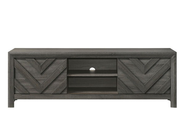  designed to anchor your living space with its distinct and artful presence. The weathered wood finish offers a serene