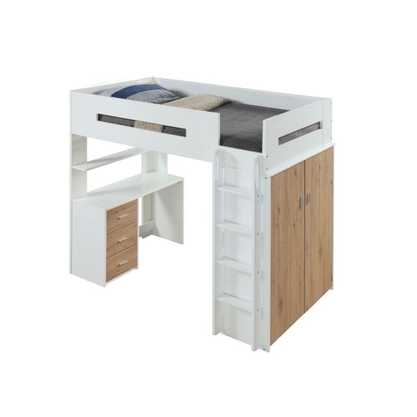  will fit into both boy and girls-' rooms. Featuring a desk underneath