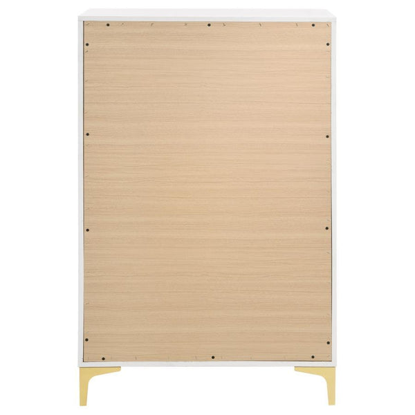 Kendall - 5-Drawer Bedroom Chest - White