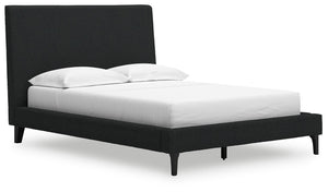 This full upholstered bed reflects your sophisticated approach to boho style. Crafted with both form and function in mind, its black boucle fabric brings trend-right beauty to bedtime. The versatile design suits all-neutral spaces or blends with your favo