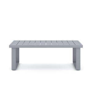 Fiji - 2 Piece Outdoor Set (Sofa & Slat Top Coffee Table Set) - Blue