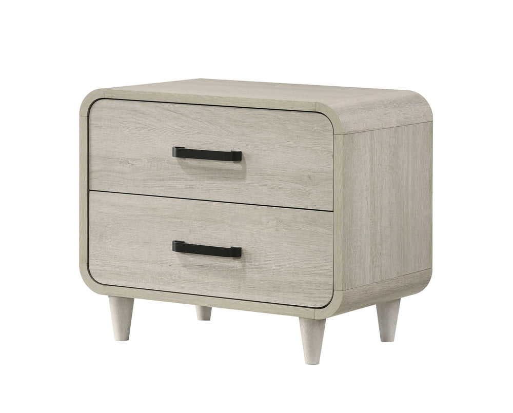 Transform your bedroom into a serene retreat with this contemporary ensemble, where modern sophistication meets luxurious comfort. Featuring sleek lines and a neutral palette, this group exudes elegance and versatility, perfect for any home decor. The cen