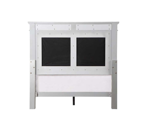 Varian - Twin Bed - Burgundy Velvet