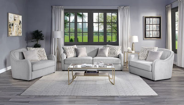 Mahler - Chair - Beige Linen - 34"
