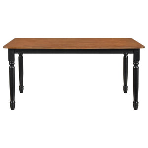  with a distinctive two-tone look that catches the eye. The table fe