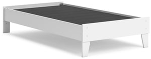Hallityn - White - Twin Platform Bed