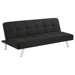 Make this most of a space with this versatile, modern sofa bed. Perfect for teen bedrooms or compact apartments, this chic sofa bed transforms from a spacious sofa to a place of rest for overnight guests. Unfold the linen-like upholstered backrest to lie 