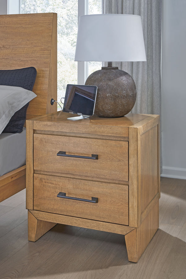  this nightstand is the ideal option. Its soft and simple finish has a laid-back sensibility