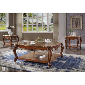  Oversized Queen Anne Legs with Oversized Molding Trim w/Antique Brushed Finish â€¢â€¢ CONSTRUCTION] Wooden Top