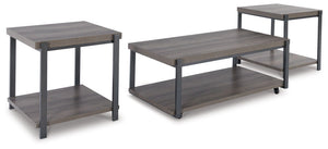 A cohesive, casual contemporary ensemble. This table set is equal parts sleek form and routine practicality. If you-'re hosting guests or need space to stretch out in a recliner, rolling casters on the coffee table clear up extra floor space in a snap. Ea