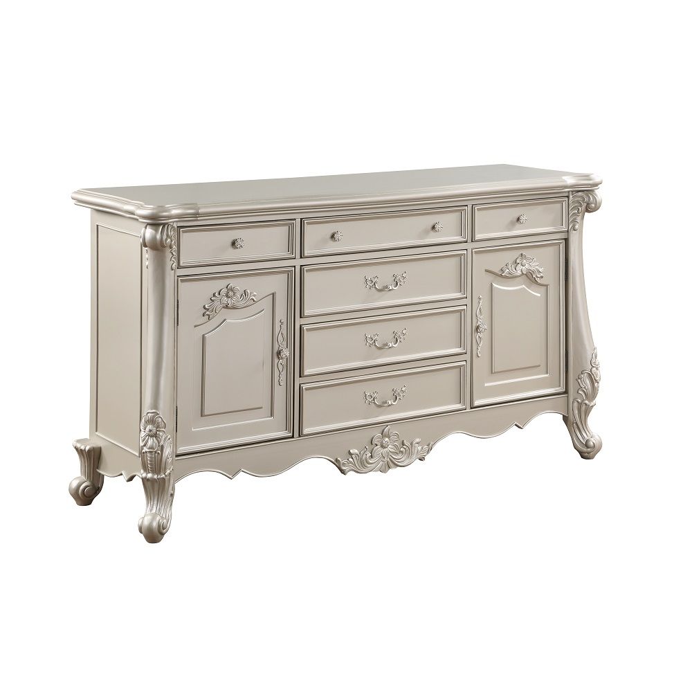 Exclusive Design Box Spring Required Padded Headboard & Footboard Button Tufted Drawer: Dovetail, Full Extension, Metal Side Glide, Safety Stop Included