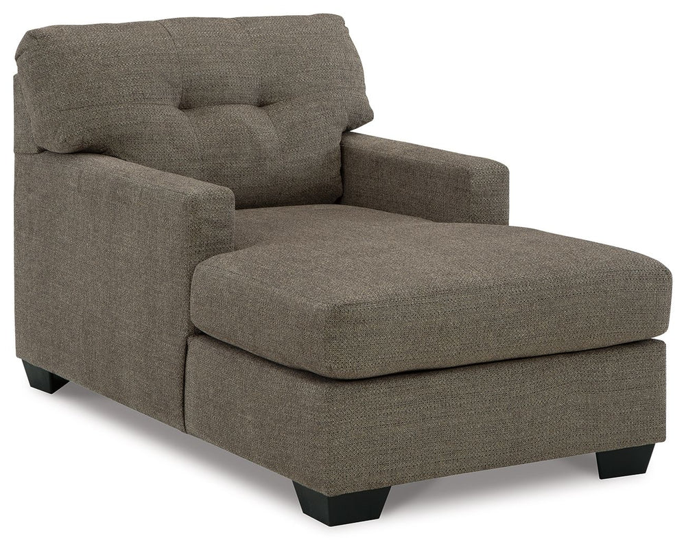 Reliable comfort, reimagined. Suitable for a variety of spaces, this chaise invites you to say hello to approachable, everyday style. It expertly balances classic details, like a tufted back, with a contemporary structure. Satisfyingly soft, multi-hued up