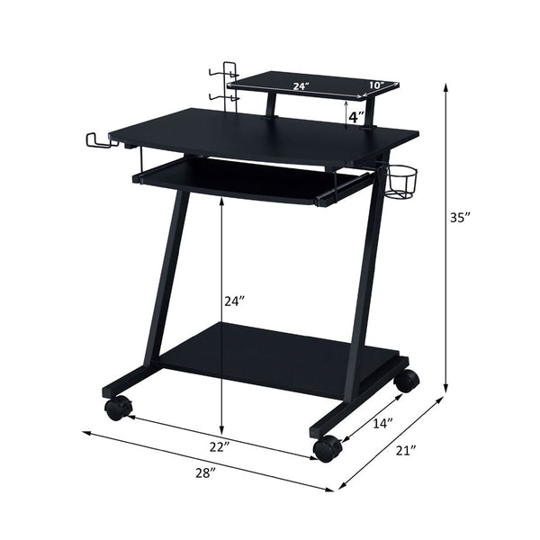 Ordrees - Gaming Table - Black Finish