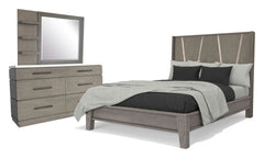 The essence of understated elegance, Pure Modern brings dramatic character to todayâ€™s living spaces. Its crisp lines and clean geometric profiles are highlighted with a signature Moonstone finishâ€”a sophisticated warm grey revealing oak veneer patterns