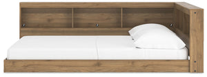 Deanlow - Honey - Full Bookcase Storage Bed