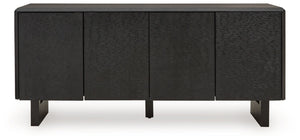 Farrelmore - Black - Accent Cabinet