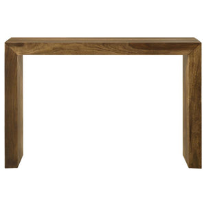  its auburn finish brings out the natural beauty of the wood grain. The mitered corners en