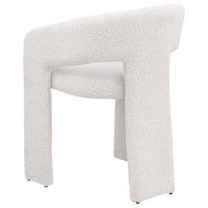 Eudora - Boucle Upholstered Dining Side Chair (Set of 2) - Cream