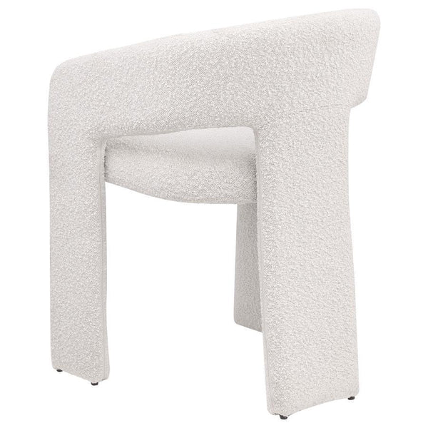 Eudora - Boucle Upholstered Dining Side Chair (Set of 2) - Cream