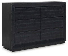 The heavily distressed surface of this dresser reflects balance between farmhouse and contemporary style. With streamlined storage and a timeless design thatâ€™s equal parts cool and casual, it offers uncomplicated sophistication with a modern edge.<br><b