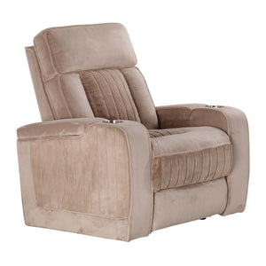  upholstered channels on the back a