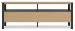 Cadmori - Black / White - Extra Large TV Stand