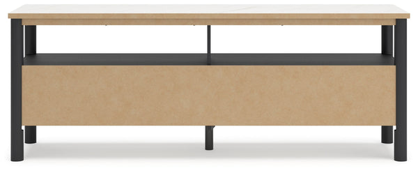 Cadmori - Black / White - Extra Large TV Stand