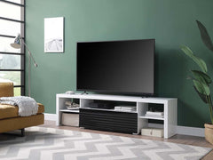 Buck II - TV Stand - White - 75-"