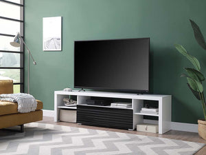Buck II - TV Stand - White - 75-"