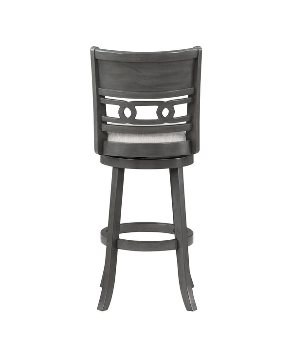 Gia - Swivel Barstool - Gray