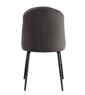  and the chrome sled base gives off a sleek contemporary touch. W