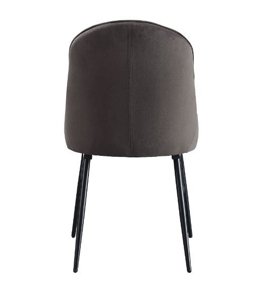  and the chrome sled base gives off a sleek contemporary touch. W