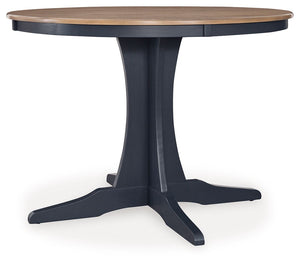 This dining table satisfies your hunger for affordable, on-trend style. A two-tone finish elevates the casual design with modern appeal. Short on space? This table is designed to complement apartments and smaller homes. It-'s a fashionable solution for di