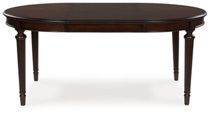 Lavinton - Brown - 8 Pc. - Dining Room Extension Table