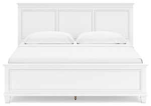 Fortman - White - King Panel Bed