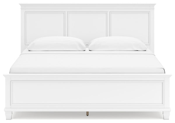 Fortman - White - King Panel Bed
