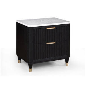 Kara - Queen 5 Piece Bedroom Set - Black