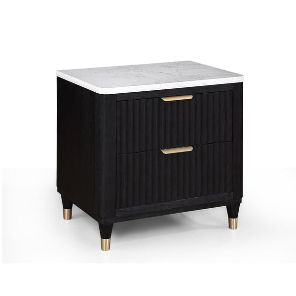 Kara - Queen 5 Piece Bedroom Set - Black