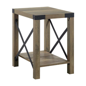 Abiram - End Table - Brown, Light - 16-"